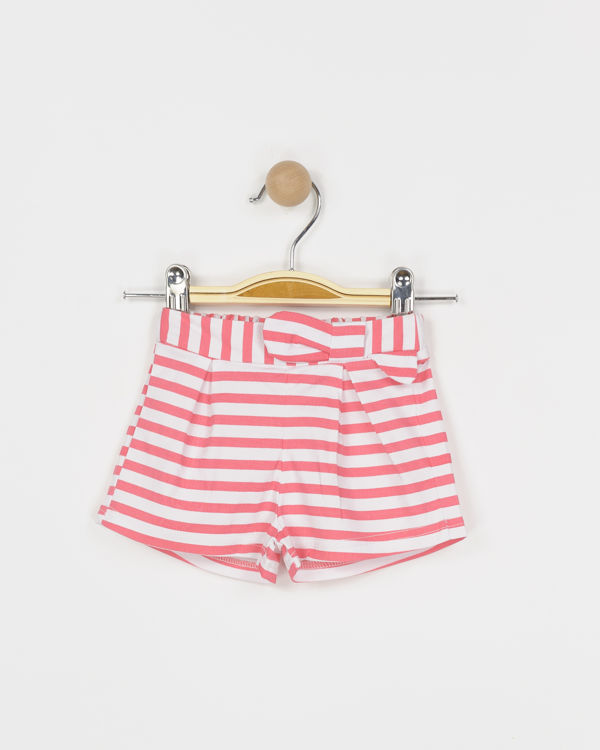 Picture of B02219 GIRLS COTTON CASUAL/SMART SHORTS